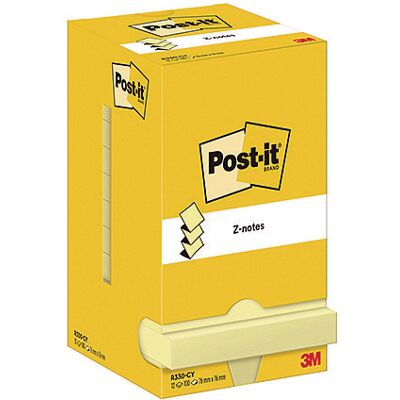 R330 BLOCZEK SAMOPRZ. Z-NOTES,POST-IT,76X76MM,12X100K.,ŻÓŁTY/3M-70005288421 R330 BLOCZEK SAMOPRZ. Z-NOTES,POST-IT,76X76MM,12X100K.,ŻÓŁTY/3M-70005288421