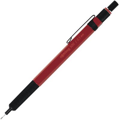 Rotring 500 Ołówek 0.5 Czerwony Etui 2164107 Rotring 500 Ołówek 0.5 Czerwony Etui 2164107