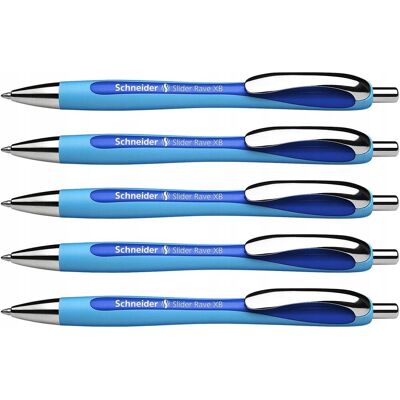 Schneider 132503 Długopisy Niebieskie 5 Sztuk Schneider 132503 Długopisy Niebieskie 5 Sztuk