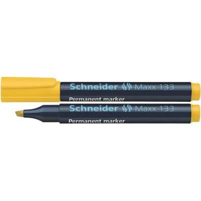 Schneider, Marker Permanentny Maxx 133, Żółty Schneider, Marker Permanentny Maxx 133, Żółty