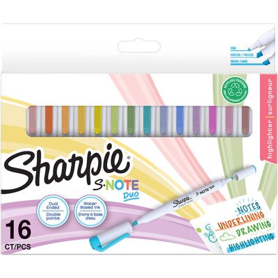 Sharpie S-Note Duo Mix Kolorów 16 Szt. 2182115 Sharpie S-Note Duo Mix Kolorów 16 Szt. 2182115