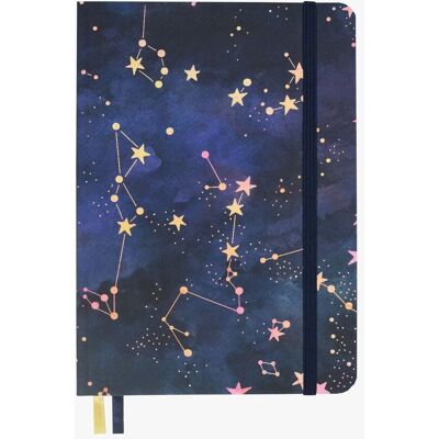 Devangari Shimmering Stars — notes w kropki (B5), miękka oprawa, 120 gsm Devangari Shimmering Stars — notes w kropki (B5), miękka oprawa, 120 gsm