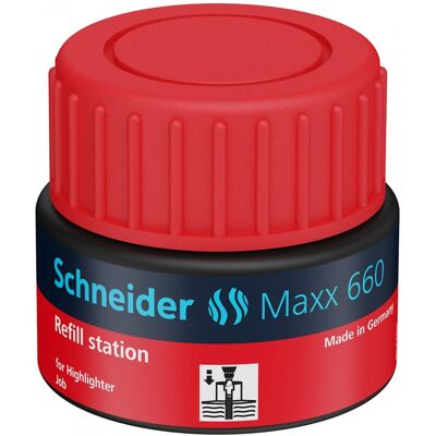 Stacja Uzupełniająca Schneider Maxx 660, 30 Ml, Czerwony Stacja Uzupełniająca Schneider Maxx 660, 30 Ml, Czerwony