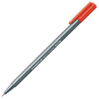 Staedtler Triplus Fineliner Cienkopis Czerwony Staedtler Triplus Fineliner Cienkopis Czerwony