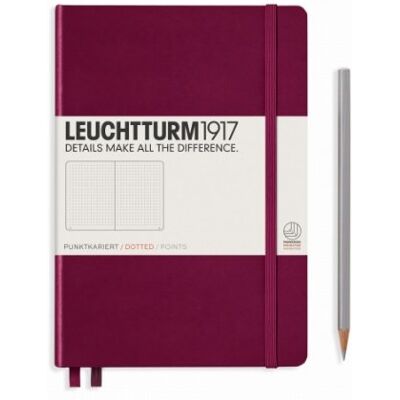 Leuchtturm1917 Szkicownik Leuchtturm Profesjonalny A4 112str Bordowy W Kropki Leuchtturm1917 Szkicownik Leuchtturm Profesjonalny A4 112str Bordowy W Kropki