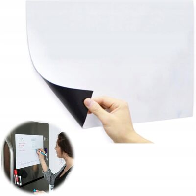 inna (Inny) Tablica Magnetyczna Do Lodówki Biała 30 X 21Cm Planer Na Lodówkę A4 inna (Inny) Tablica Magnetyczna Do Lodówki Biała 30 X 21Cm Planer Na Lodówkę A4