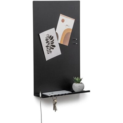 Inny producent Tablica magnetyczna pionowa czarna 49x30x9 cm byde MAGBO organizer / byde Inny producent Tablica magnetyczna pionowa czarna 49x30x9 cm byde MAGBO organizer / byde