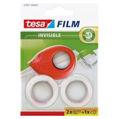TESA Taśma biurowa, 10 m x 19 mm, 2 sztuki + dyspenser TESA Taśma biurowa, 10 m x 19 mm, 2 sztuki + dyspenser