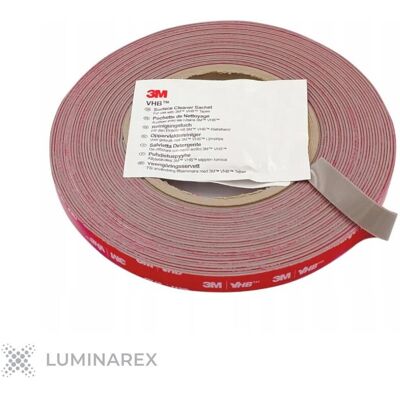 Inny producent Taśma Dwustronna 3M Vhb Z Chusteczką, 15 Mm × 10 M Inny producent Taśma Dwustronna 3M Vhb Z Chusteczką, 15 Mm × 10 M