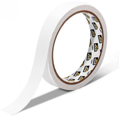 Taśma dwustronna Deli wielofunkcyjna biała 18mm x 9,1m EA364 Taśma dwustronna Deli wielofunkcyjna biała 18mm x 9,1m EA364
