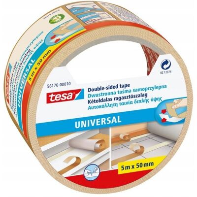 Inny producent Taśma dwustronna Tesa 56170 50 mm x 5 m Inny producent Taśma dwustronna Tesa 56170 50 mm x 5 m