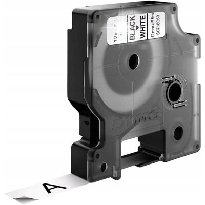 Inny producent Taśma DYMO D1 12mm/5,5m czarny/biały S0718060 Inny producent Taśma DYMO D1 12mm/5,5m czarny/biały S0718060