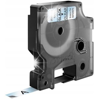 Inny producent Taśma DYMO D1 9mm/7m czarny/przezroczysty S0720670 Inny producent Taśma DYMO D1 9mm/7m czarny/przezroczysty S0720670