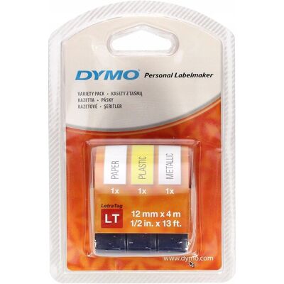 Esselte Taśma Letratag Pap/plast/met.59431(3) Dymo Bia/żół/sre Ss0721780 Esselte Taśma Letratag Pap/plast/met.59431(3) Dymo Bia/żół/sre Ss0721780