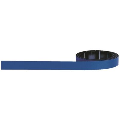 MAGNETOPLAN Taśma magnetyczna 10 mmx1m niebieski MAGNETOPLAN Taśma magnetyczna 10 mmx1m niebieski