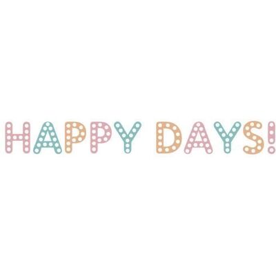 Taśma maskująca Rayher - Happy Days - 10 m x 1,5 cm Taśma maskująca Rayher - Happy Days - 10 m x 1,5 cm