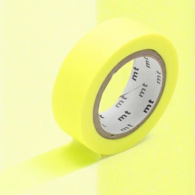 Inny producent Taśma maskująca jednokolorowa - Jasnożółta - 1,5 cm x 7 m Inny producent Taśma maskująca jednokolorowa - Jasnożółta - 1,5 cm x 7 m