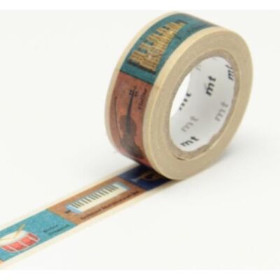 Inny producent Taśma maskująca KIDS - Instrument wielokolorowy - 1,5 cm x 7 m Inny producent Taśma maskująca KIDS - Instrument wielokolorowy - 1,5 cm x 7 m