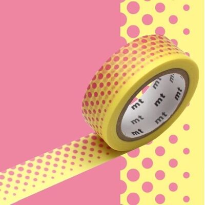 Inny producent Taśma maskująca MT chmurka w różowe kropki Pink Inny producent Taśma maskująca MT chmurka w różowe kropki Pink
