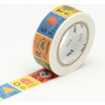 Inny producent Taśma maskująca MT KIDS wielokolorowy alfabet N - Z - Taśma maskująca (MT) Wielokolorowa - Assort. Inny producent Taśma maskująca MT KIDS wielokolorowy alfabet N - Z - Taśma maskująca (MT) Wielokolorowa - Assort.