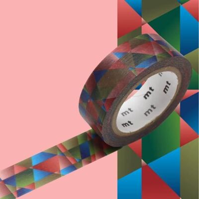 Inny producent Taśma maskująca MT z ciemnym gradientem mozaiki Multicolor - różne Inny producent Taśma maskująca MT z ciemnym gradientem mozaiki Multicolor - różne