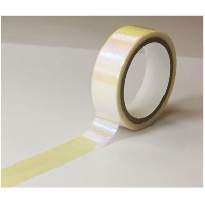 Inny producent Taśma maskująca - Opalizujący przezroczysty róż - Błyszcząca - Możliwość zmiany położenia - 15 mm x 10 m Inny producent Taśma maskująca - Opalizujący przezroczysty róż - Błyszcząca - Możliwość zmiany położenia - 15 mm x 10 m