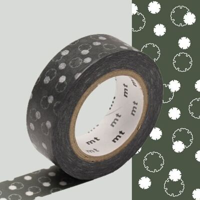 Inny producent Taśma maskująca z bawełnianym kwiatkiem - Taupe - 1,5 cm x 7 m Inny producent Taśma maskująca z bawełnianym kwiatkiem - Taupe - 1,5 cm x 7 m