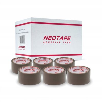 Neopak Taśma Pakowa AKRYL Brąz 48mm/45m Samoprzylepna Mocna NEOTAPE 36szt. Neopak Taśma Pakowa AKRYL Brąz 48mm/45m Samoprzylepna Mocna NEOTAPE 36szt.