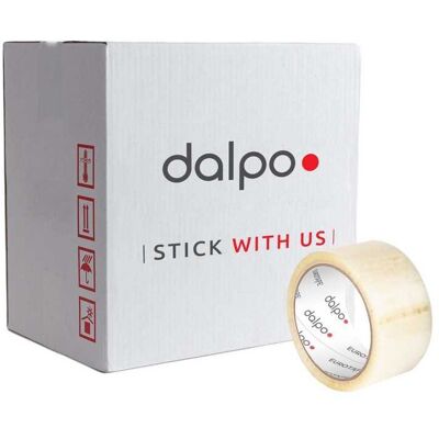 Taśma Pakowa DALPO Transparent Kauczuk 48/60y - 36 szt. Taśma Pakowa DALPO Transparent Kauczuk 48/60y - 36 szt.