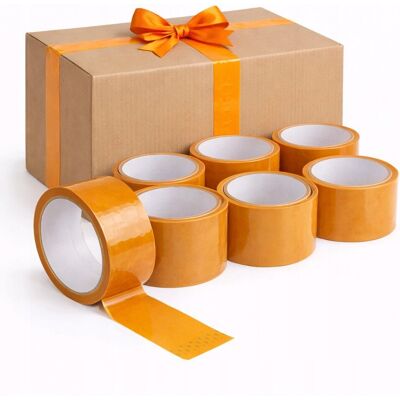 Inny producent Taśma pakowa do pakowania 200m klejąca Orange 218y 48mm Mocna Długa 6 szt. Inny producent Taśma pakowa do pakowania 200m klejąca Orange 218y 48mm Mocna Długa 6 szt.