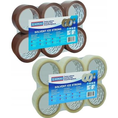 Taśma Pakowa Donau Solvent , 48mm, 60m, 42mikr., B Taśma Pakowa Donau Solvent , 48mm, 60m, 42mikr., B