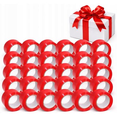 Inny producent Taśma Pakowa Klejąca AKRYLOWA Czerwona 48mm 110m 36szt Mocna Kartony Inny producent Taśma Pakowa Klejąca AKRYLOWA Czerwona 48mm 110m 36szt Mocna Kartony