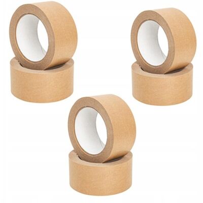 WePack Taśma Pakowa Kraft 55Y (6Szt) WePack Taśma Pakowa Kraft 55Y (6Szt)