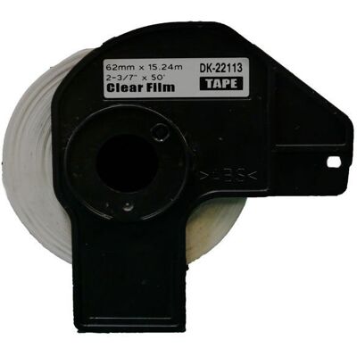 CELMAN Taśma Termiczna DO BROTHER QL DK-22113 62mm 15,24m Etykiety Samoprzylepne CELMAN Taśma Termiczna DO BROTHER QL DK-22113 62mm 15,24m Etykiety Samoprzylepne