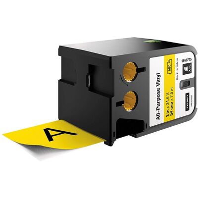 Dymo Taśma Xtl 54mm X 7m Żółta/czarny Nadruk Winylowa Trwała 1868775 Dymo Taśma Xtl 54mm X 7m Żółta/czarny Nadruk Winylowa Trwała 1868775