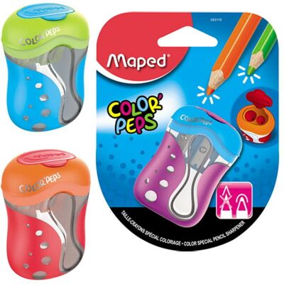 Temperówka Colorpeps 2 Otwory Blister Maped 043110 Temperówka Colorpeps 2 Otwory Blister Maped 043110