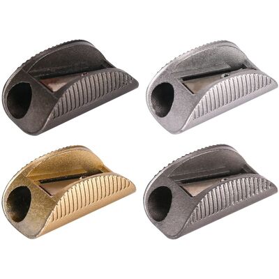 Temperówka metalowa strugaczka 1 otwór Deli 8mm display 12 sztuk Temperówka metalowa strugaczka 1 otwór Deli 8mm display 12 sztuk