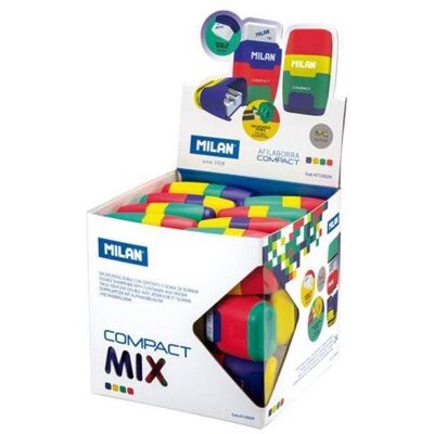 Temperówko - gumka Compact mix p24 4710624 Milan cena za 1 szt Temperówko - gumka Compact mix p24 4710624 Milan cena za 1 szt
