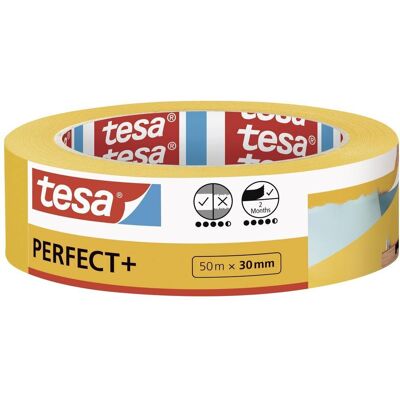 Tesa Taśma malarska Perfect+ 50m:30mm do wnętrz Tesa Taśma malarska Perfect+ 50m:30mm do wnętrz