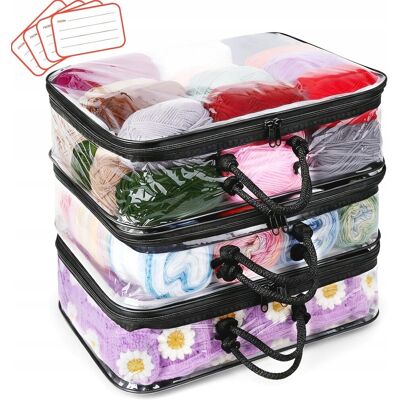 Inny producent TORBA PRZĘDZY ZESTAW 3 SZTUKI CZARNA PRZEZROCZYSTA ETYKIETY ORGANIZER Inny producent TORBA PRZĘDZY ZESTAW 3 SZTUKI CZARNA PRZEZROCZYSTA ETYKIETY ORGANIZER