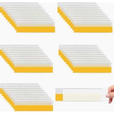 Inny producent UCHWYTY NA ETYKIETY 50 SZTUK 10.2X3.2 CM SAMOPRZYLEPNE PRZEZROCZYSTE Inny producent UCHWYTY NA ETYKIETY 50 SZTUK 10.2X3.2 CM SAMOPRZYLEPNE PRZEZROCZYSTE