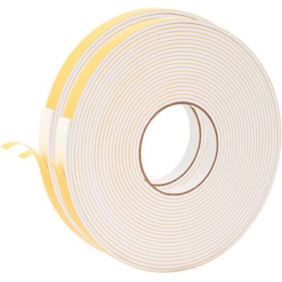 Vidaxl Taśma Samoprzylepna Z Pianki 2 Pcs Biały 10mm X 10m Pianka Cr Vidaxl Taśma Samoprzylepna Z Pianki 2 Pcs Biały 10mm X 10m Pianka Cr