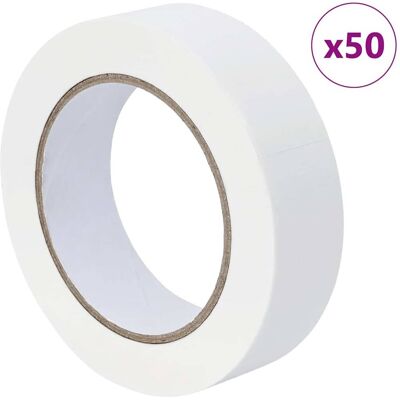 vidaXL Taśmy Maska Malarska 50 pcs Biały 30mm x 50m Papier vidaXL Taśmy Maska Malarska 50 pcs Biały 30mm x 50m Papier