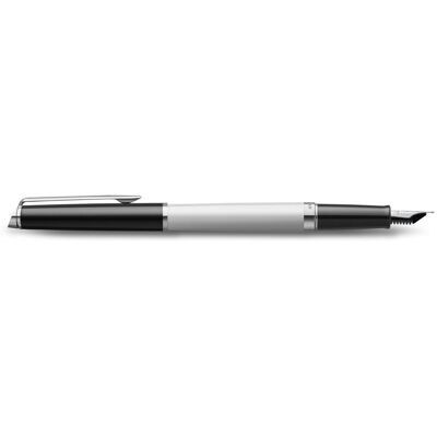 Waterman HEMISPHERE 24 BLACK WHITE CT pióro wieczne F GB Waterman HEMISPHERE 24 BLACK WHITE CT pióro wieczne F GB