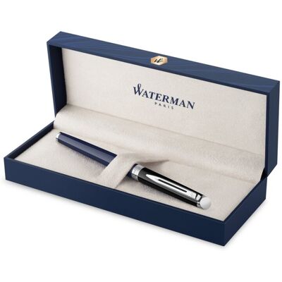WATERMAN Pióro wieczne F Hémisphère Black & Blue Lacquer CT 2202847 WATERMAN Pióro wieczne F Hémisphère Black & Blue Lacquer CT 2202847