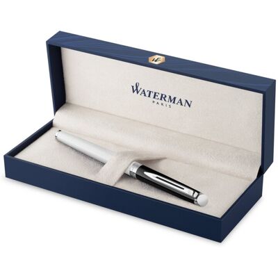 WATERMAN Pióro wieczne M Hémisphère Black & White Lacquer CT 2202844 WATERMAN Pióro wieczne M Hémisphère Black & White Lacquer CT 2202844