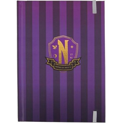 Inny producent Wednesday Addams Disney Notatnik Pamiętnik Notes A5 w twardej oprawie Inny producent Wednesday Addams Disney Notatnik Pamiętnik Notes A5 w twardej oprawie