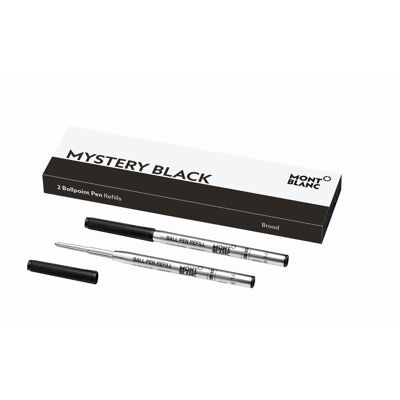 Mont Blanc Wkłady Do Długopisów Montblanc Mystery Black B 2 Szt. Mont Blanc Wkłady Do Długopisów Montblanc Mystery Black B 2 Szt.