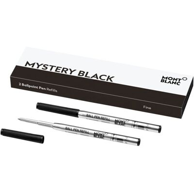 Mont Blanc Wkłady Do Długopisów Montblanc Mystery Black F 2 Szt. Mont Blanc Wkłady Do Długopisów Montblanc Mystery Black F 2 Szt.