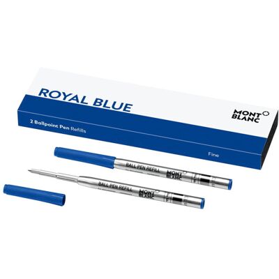 Mont Blanc Wkłady Do Długopisów Montblanc Royal Blue F 2 Szt. Mont Blanc Wkłady Do Długopisów Montblanc Royal Blue F 2 Szt.